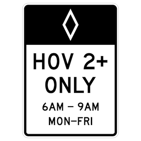 Sign Solutions Usa 42 in Height, 30 in Width, Aluminum, Vertical Rectangle DUS08DWT3042R3-11